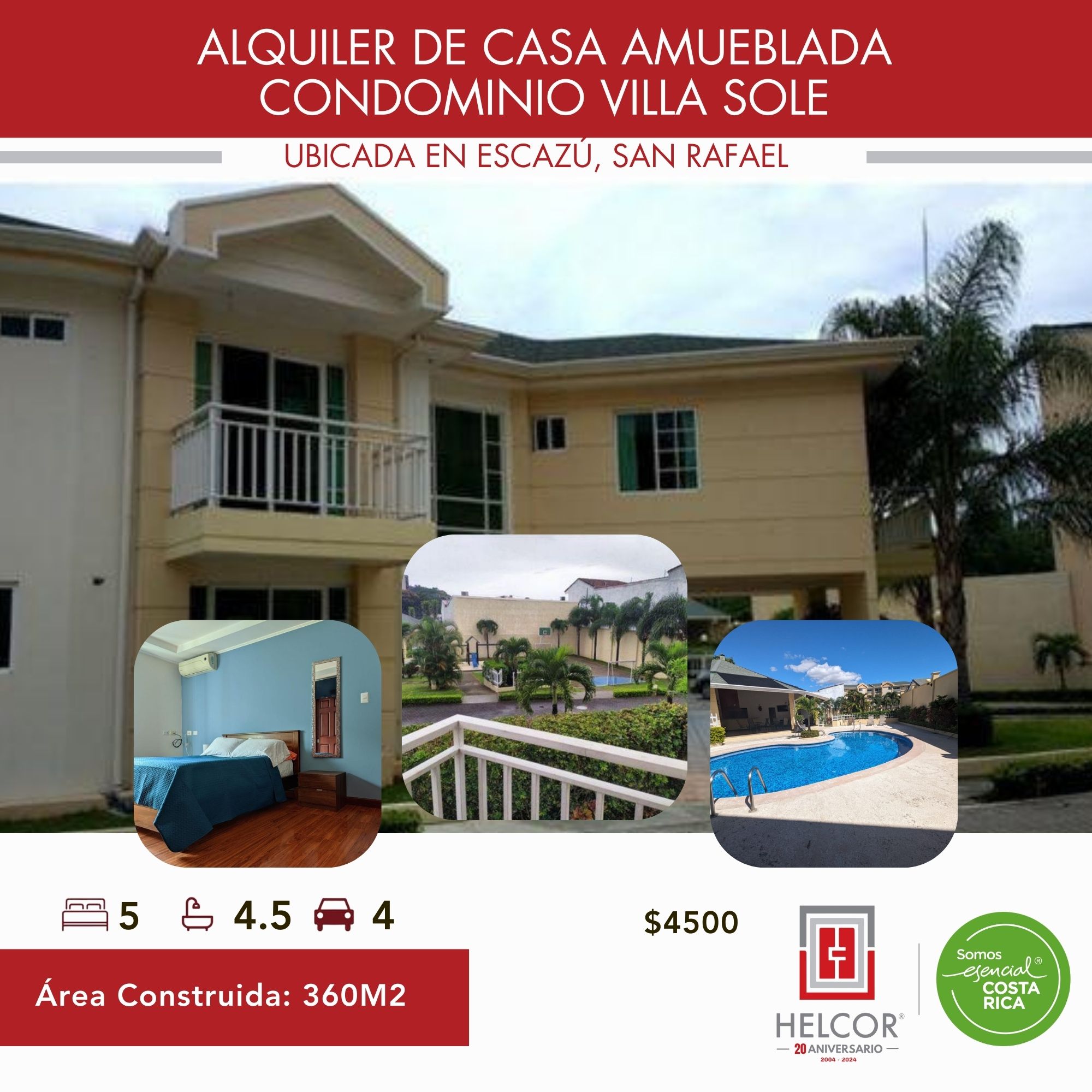 VENTA DE CASA EN PREVENTA, HEREDIA, ULLOA, CONDOMINIO FRANCOSTA