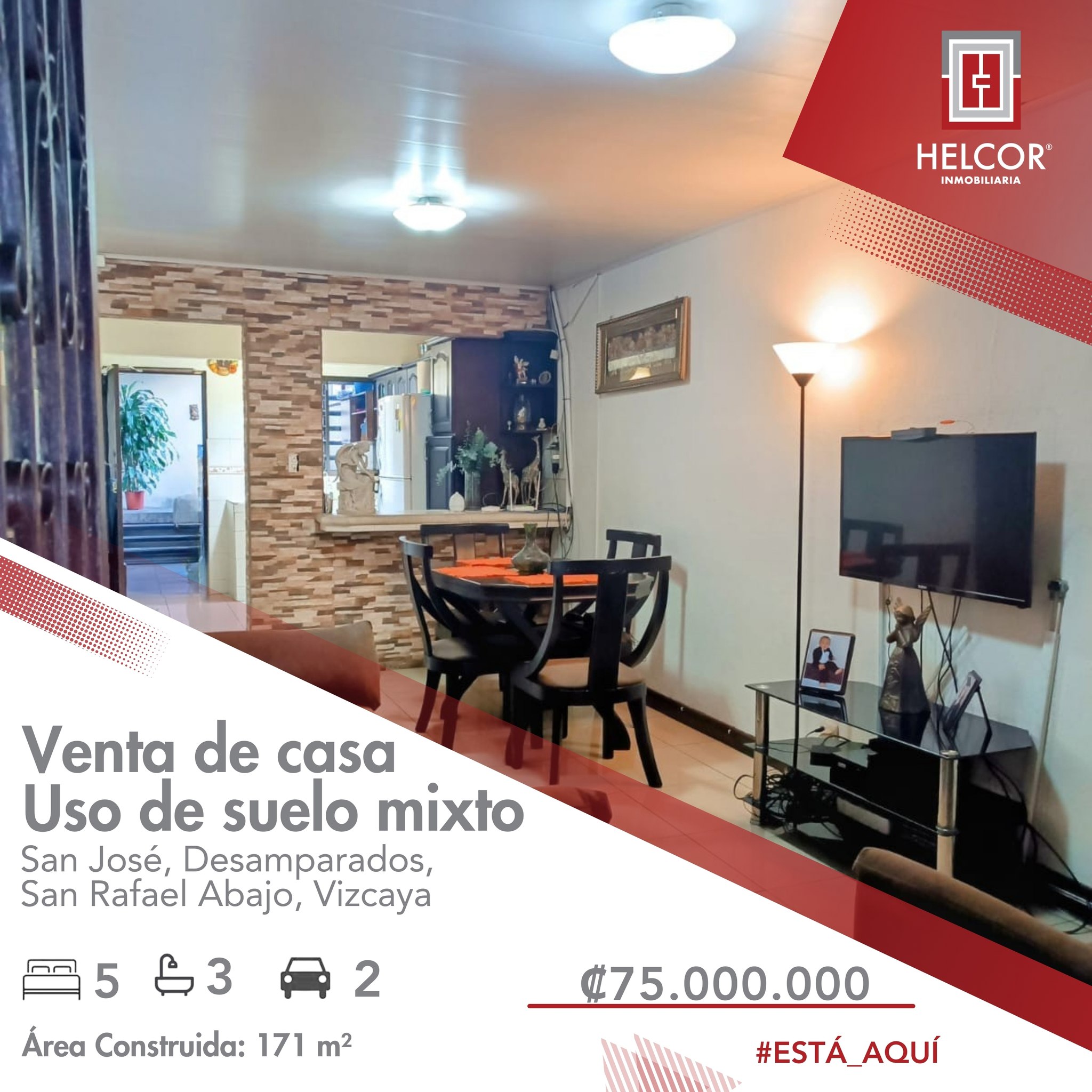 VENTA DE CASA CON USO DE SUELO MIXTO, SAN JOSE, DESAMPARADOS,