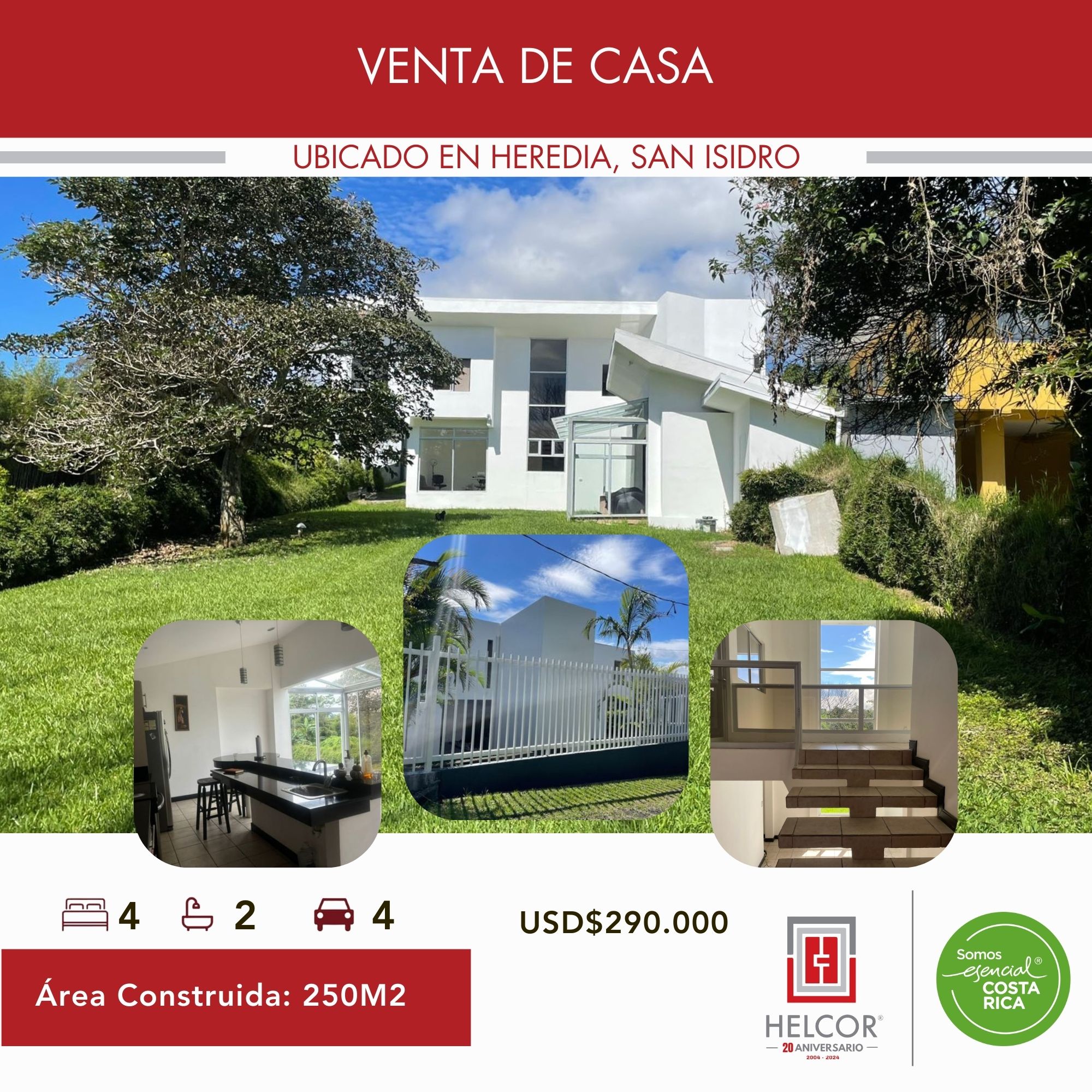 CASA EN SAN ISIDRO DE HEREDIA