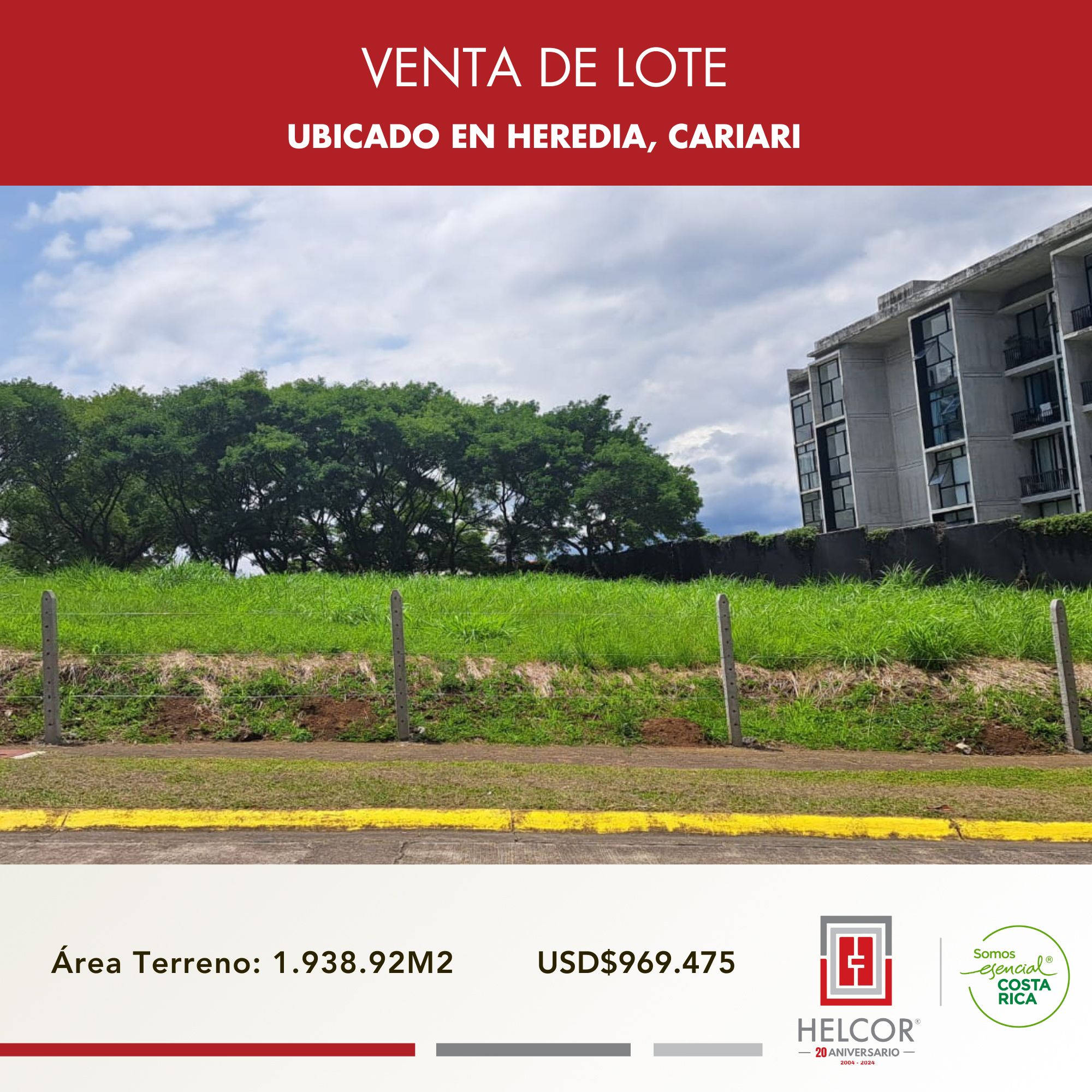 LOTE EN CARIARI, HEREDIA