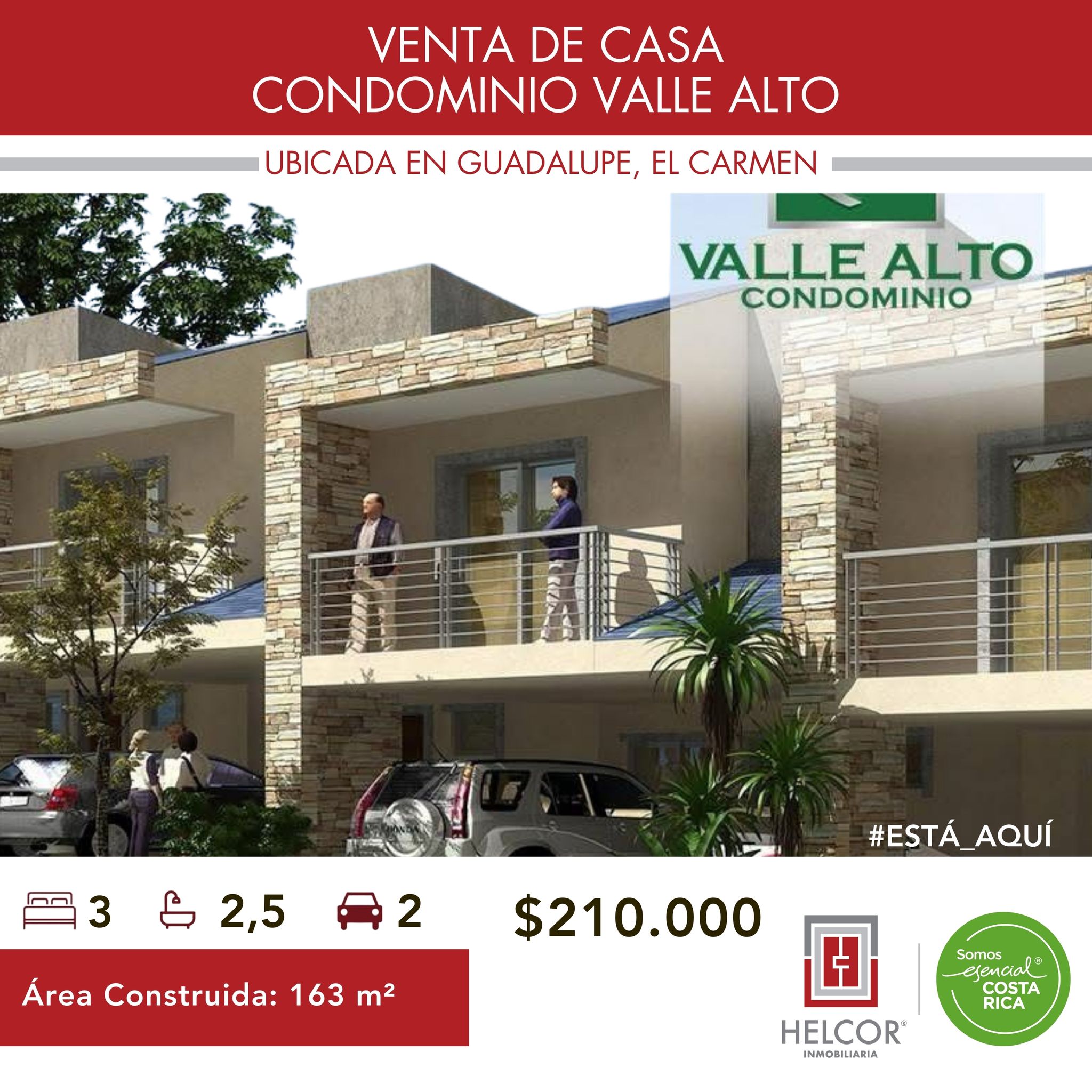 VENTA DE CASA – SAN JOSÉ, EL CARMEN, GUADALUPE, CONDOMINIO VALLE ALTO