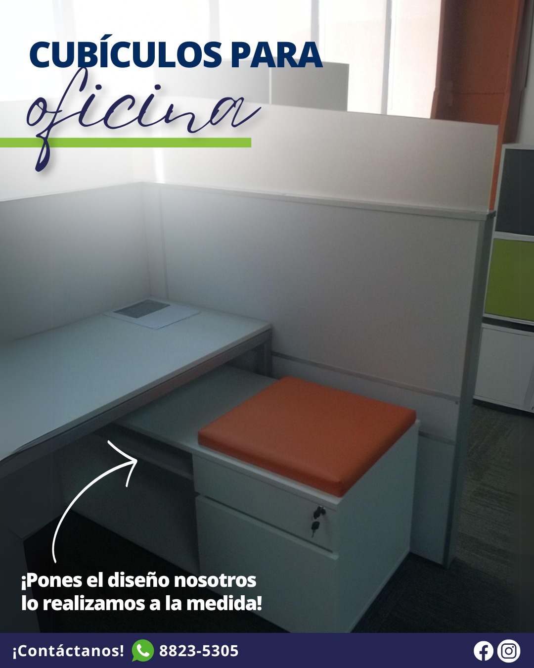 ?¡Transforma tu oficina con muebles a la medida! ?