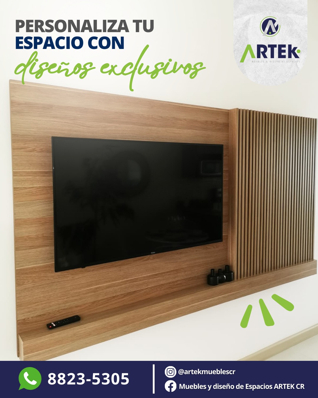 Diseñamos y fabricamos muebles a la medida para cualquier rincón de tu hogar